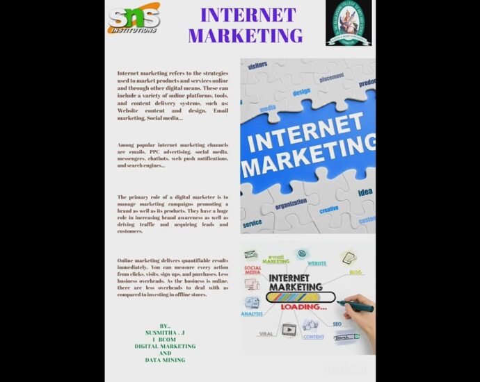 Susmitha .J. Digital marketing and Data mining Article on Internet Marketing 2