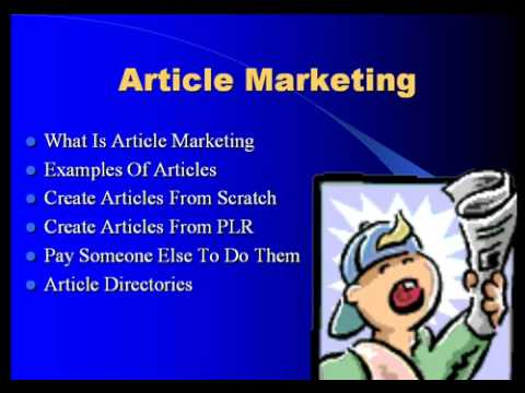 Article marketing Introduction 1